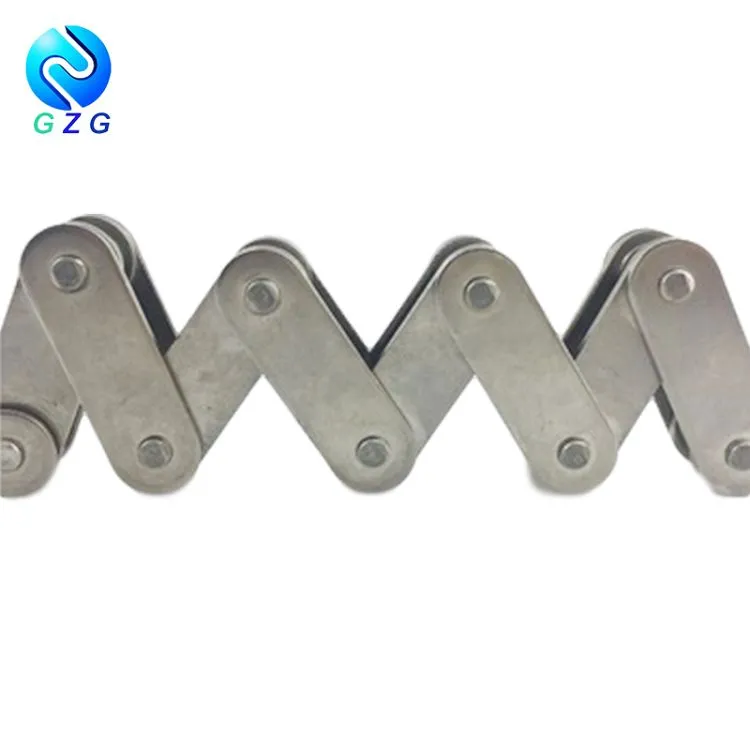 โซ่ลำเลียงแผ่นด้านข้างแบบตรงสองพิทช์ A ซีรีส์